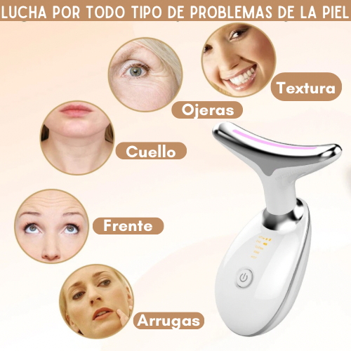 Masajeador facial anti arrugas